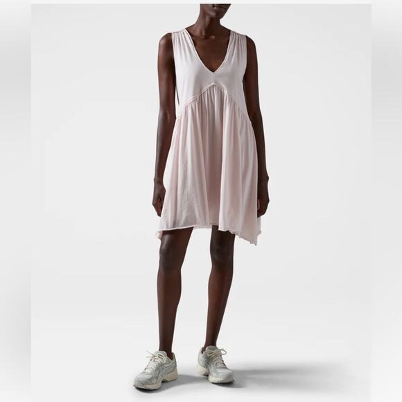 💥Read description Anthony Thomas Melillo ATM Sleeveless V-Neck Dress - Picture 1 of 6